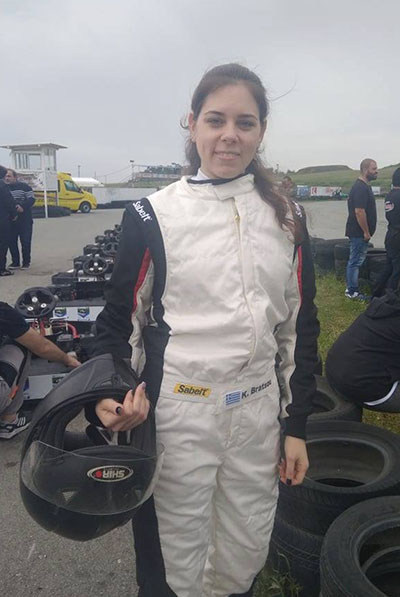 FIA young drivers trainining programme Katerina Bratsou
