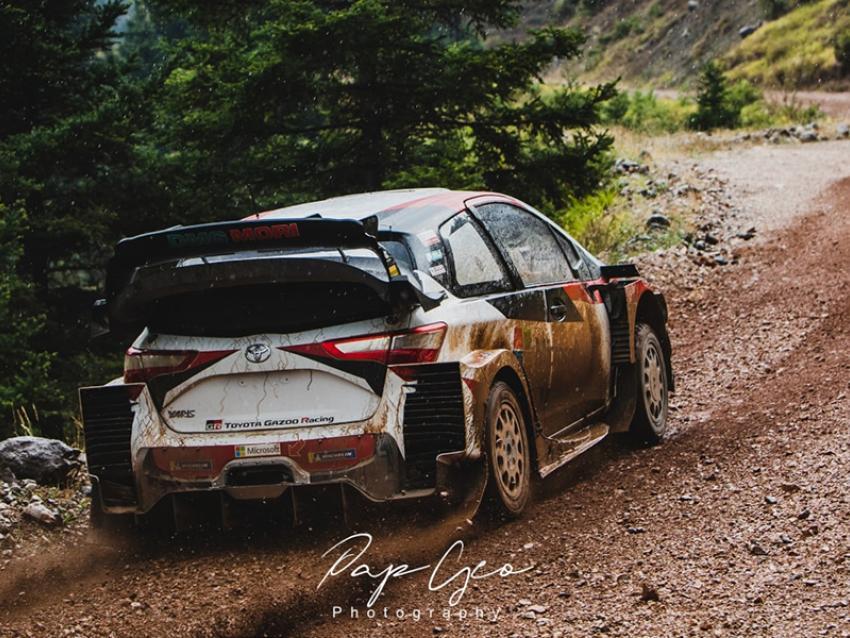 Toyota Gazoo Racing WRC test in the midst of a pandemic